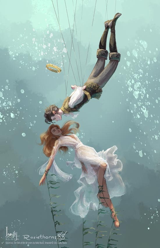 Self Reflection -Officially Licensed "The Folk of the Air" Print