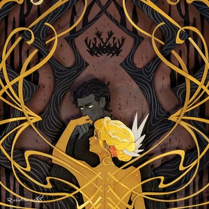 Wrought in Gold -The Plated Prisoner Print