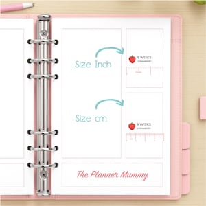 Pregnancy Countdown Stickers Baby Planner Reminder Doctor Appointments ...
