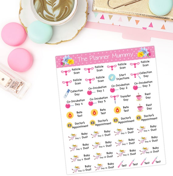Therapy Reminder Stickers 1/2 Each, Therapy Appointment Planner