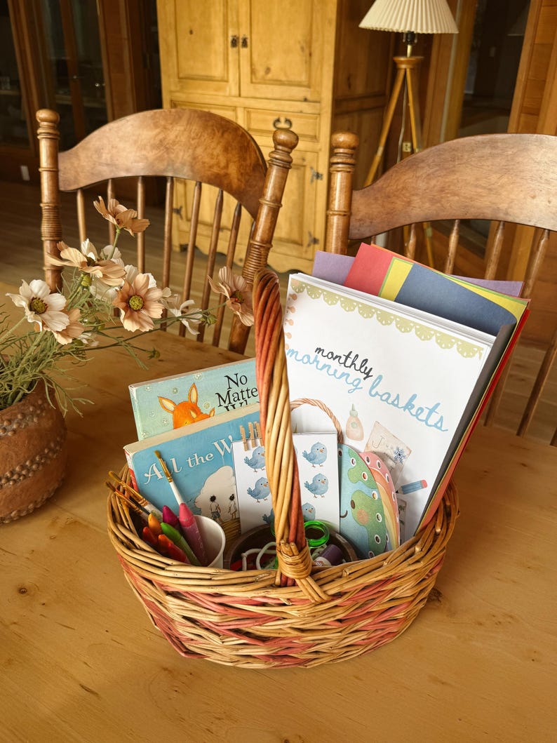 Monthly Morning Basket Guide - Etsy