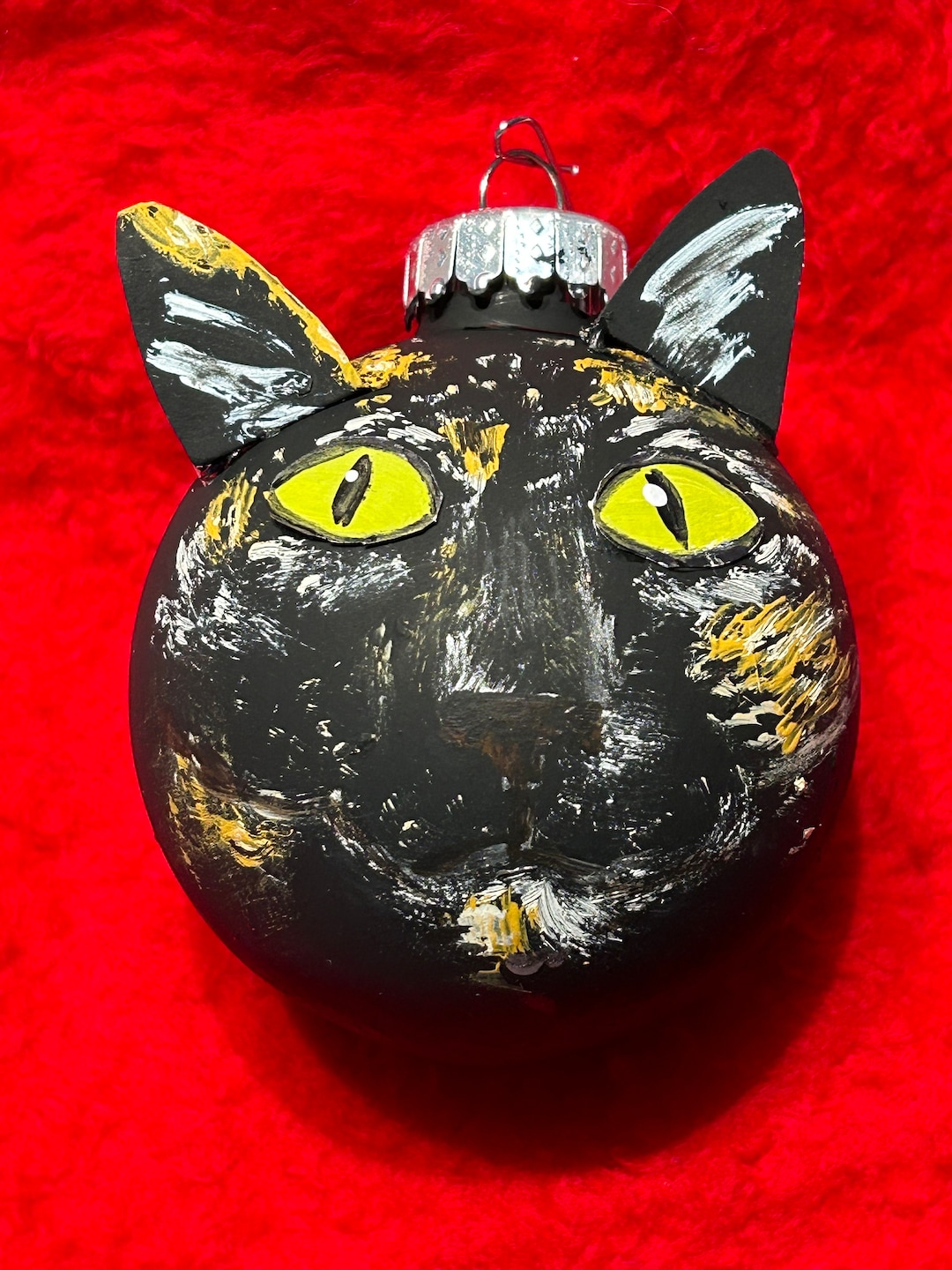 Tortie Tortoiseshell Tortitude Cat Christmas Ornament Holiday Etsy