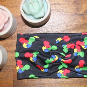 Mouse Puzzle Knotted Headband