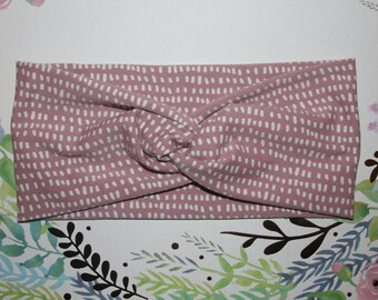 Dusty Purple/Lavender Knotted Headband