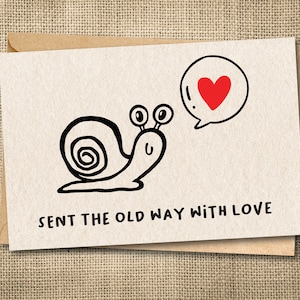 Miss You Card, postkaart, interlokale kaart, ouderwetse kaart, ansichtkaart, leuke wenskaart, mis je-kaart, verhuiskaart, BFF-kaart