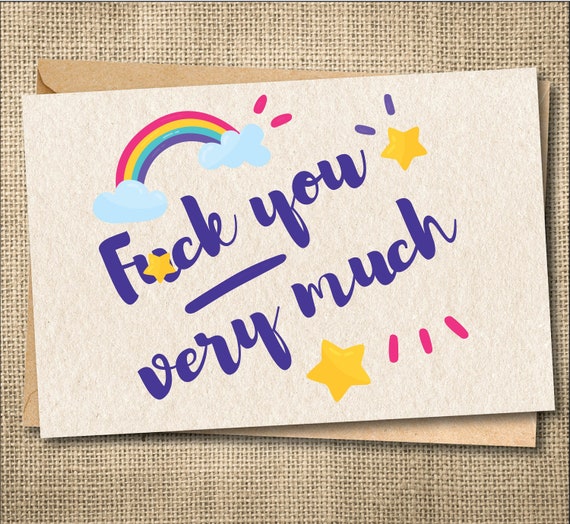 Divorce Card Break Up Card Sarcastic greeting card Funny Quote Print Let That Shit Go