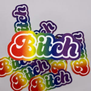 Bitch STOFF Aufkleber, Schimpfwort Aufkleber, Bester Freund Aufkleber, Laptop, Auto, Japanische Aufkleber, lustiger Aufkleber, Massenaufkleber, Aufnäher Aufkleber