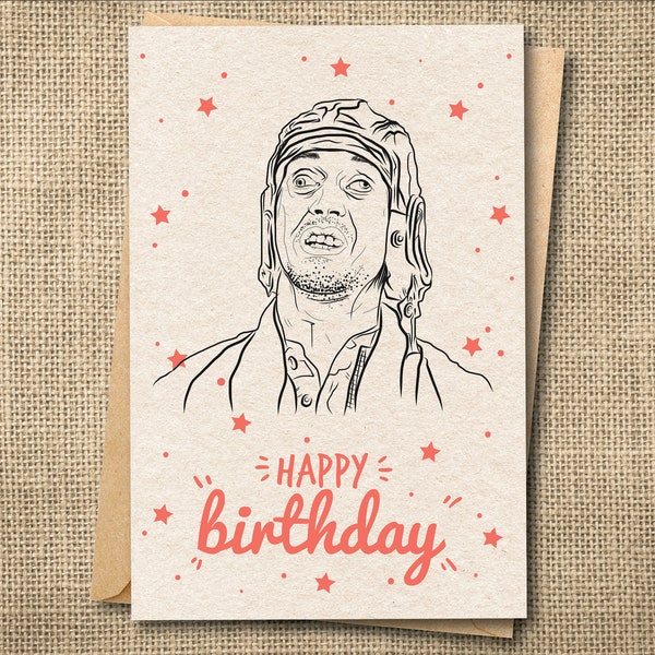 Mr Deeds Birthday Card - Etsy