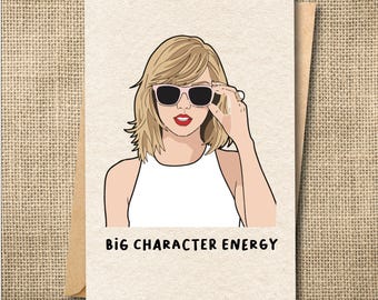 Music Lover Birthday Card | Pop Culture Inspired Greeting Card