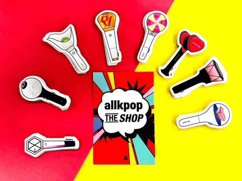 blackpink lightstick sticker etsy