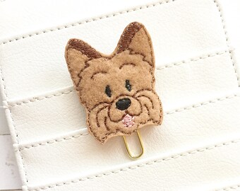 Yorkie bookmark | Etsy
