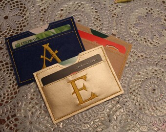 card case machine embroidery design card holder Blank case Business Case ITH bag Embroidery Design font File Instant Download