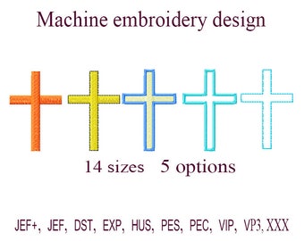 Cross Embroidery | Etsy