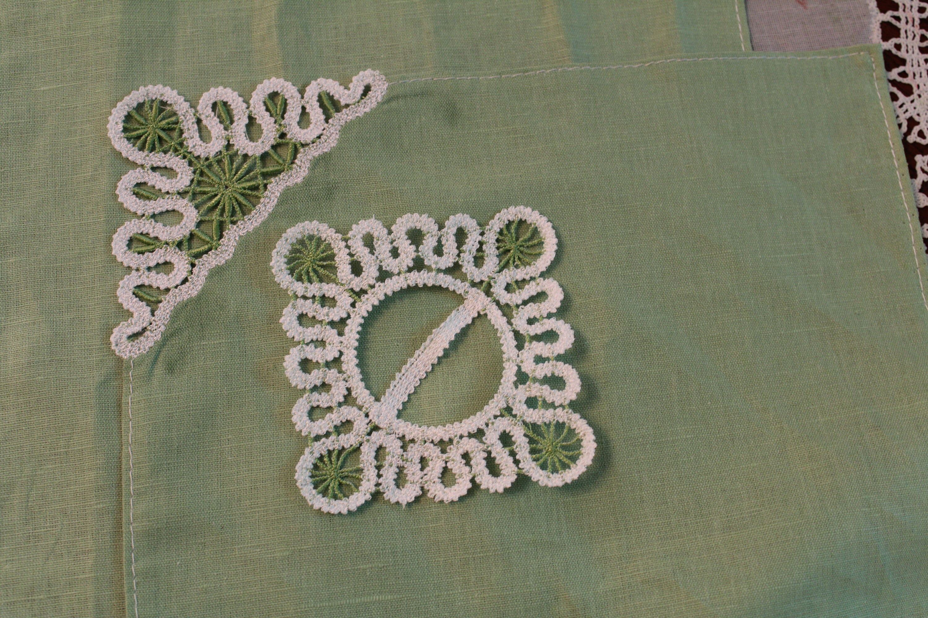 Machine embroidery designs motif napkins napkin ring lace Etsy