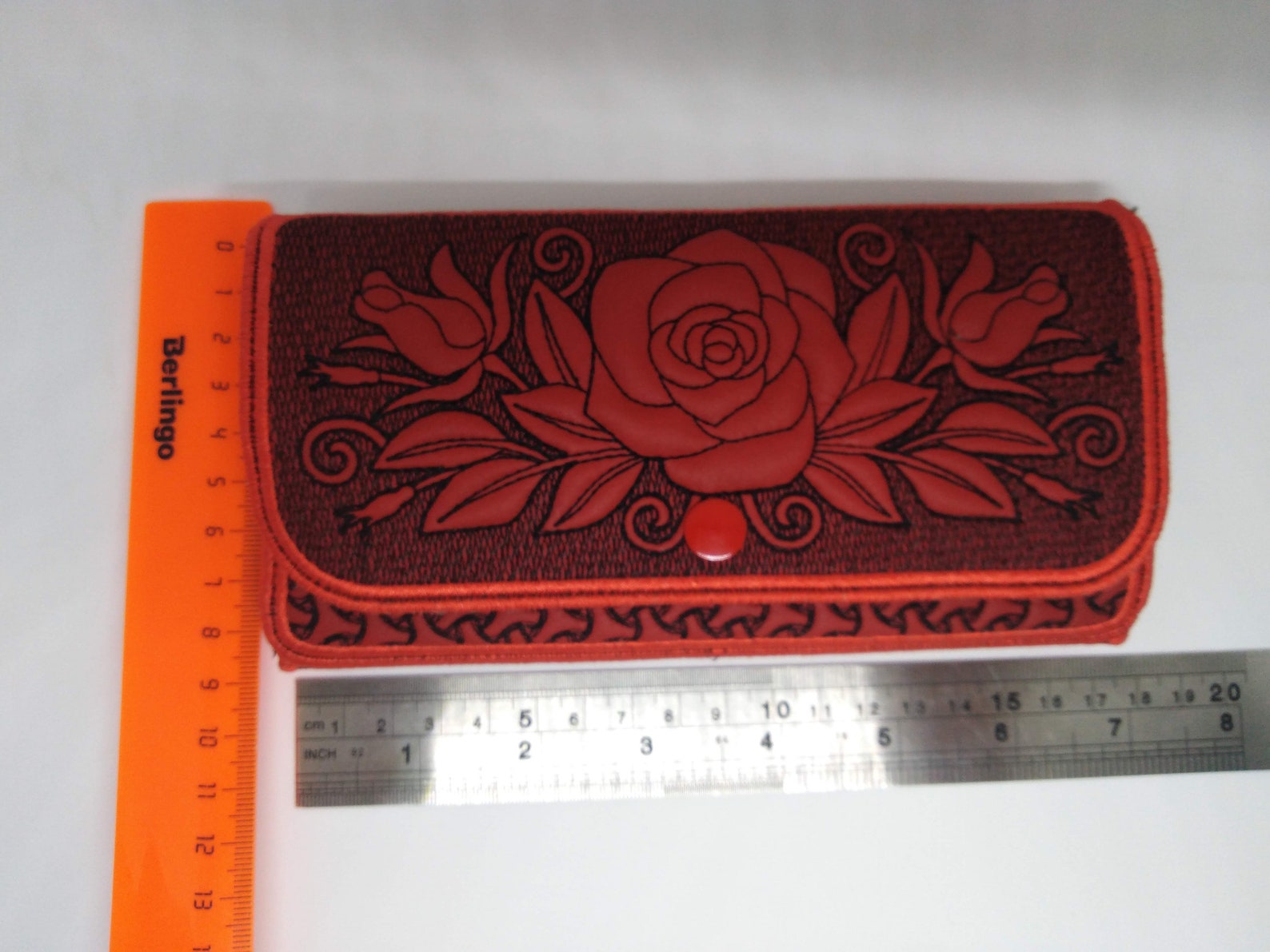 5x7 Wallet embroidery designs. In the Hoop purse Clutch Etsy