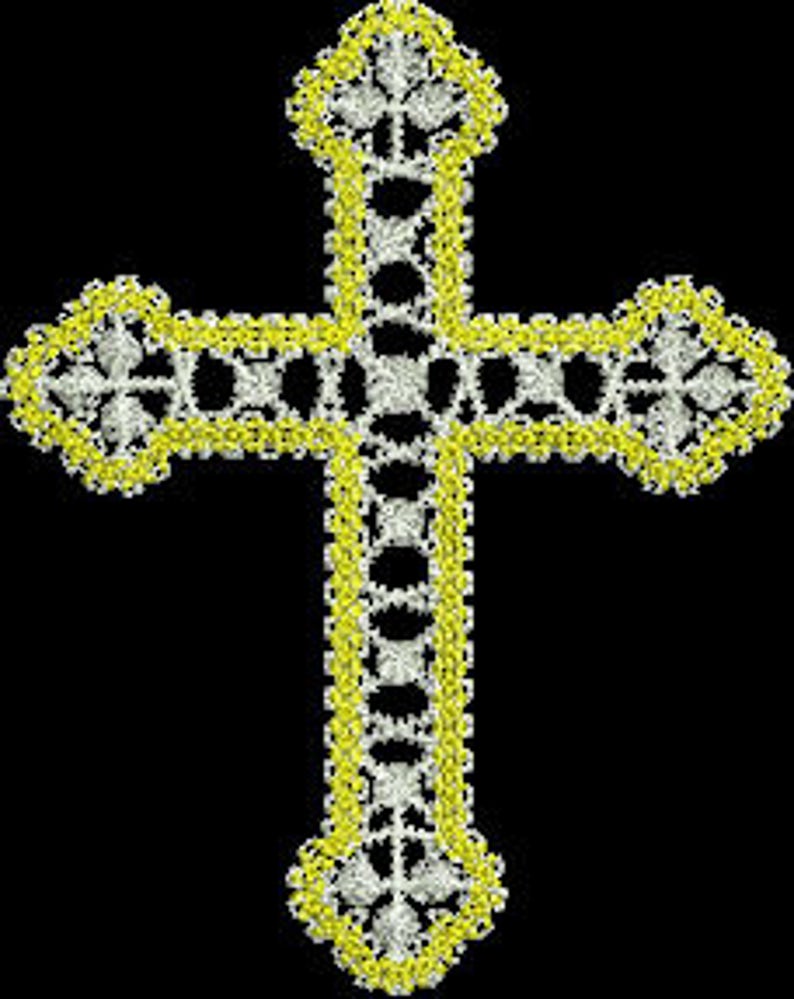 Christian Design Cross Embroidery Christian Design Cross Embroidery