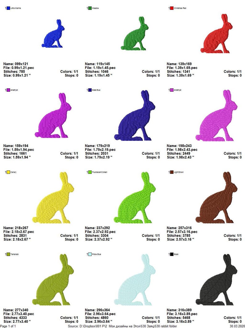 Machine Embroidery Design Silhouette rabbit Embroidery designs hare bunny embroidery designs Animal embroidery Mini hare embroidery design