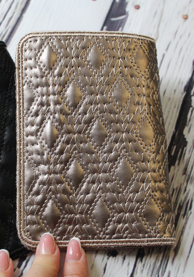 Passport cover in the hoop jessecmault designs trapunto  etsy