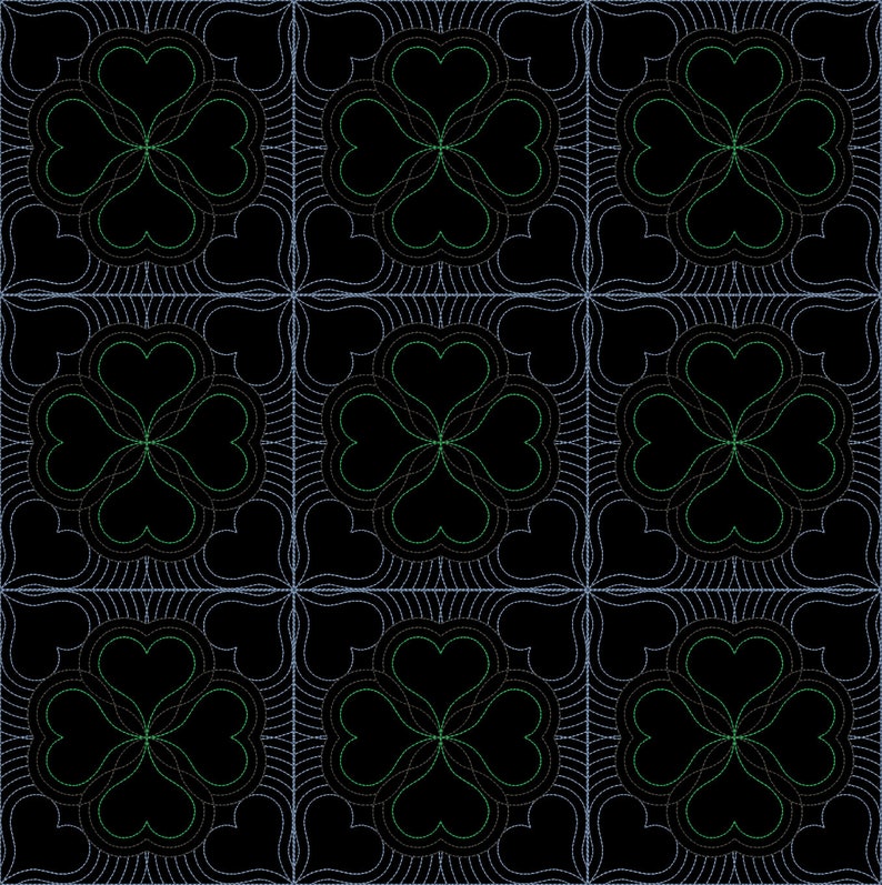 Quilting flowerwreath ITH Quilt block. Quilt block Machine embroidery designs quilt by the block square trapunto embroidery designs