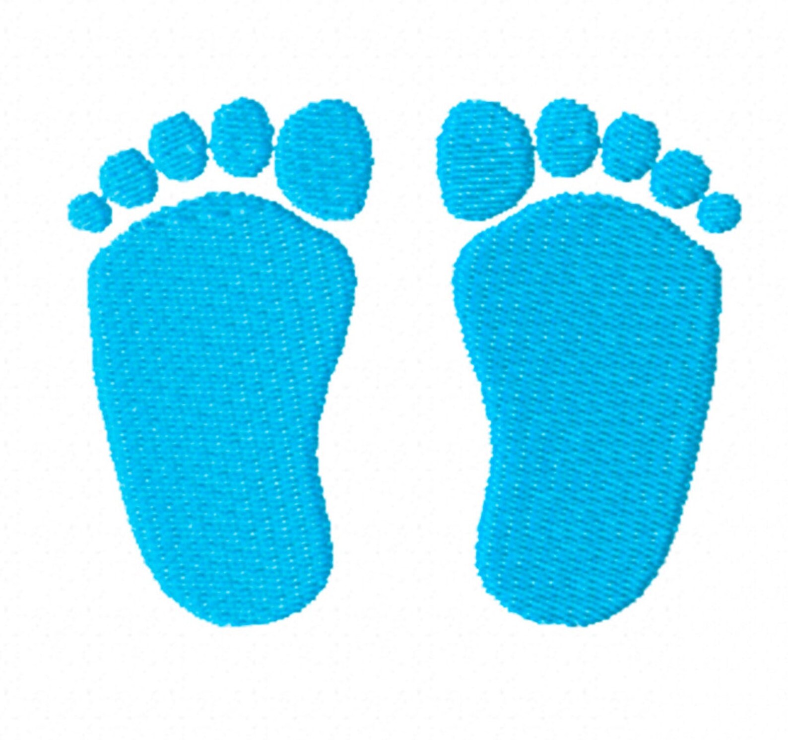 Baby Feet embroidery design Footprints Footsteps Emb files for Etsy
