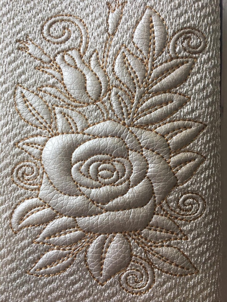 Machine embroidery designs Passport cover with letter In the Etsy