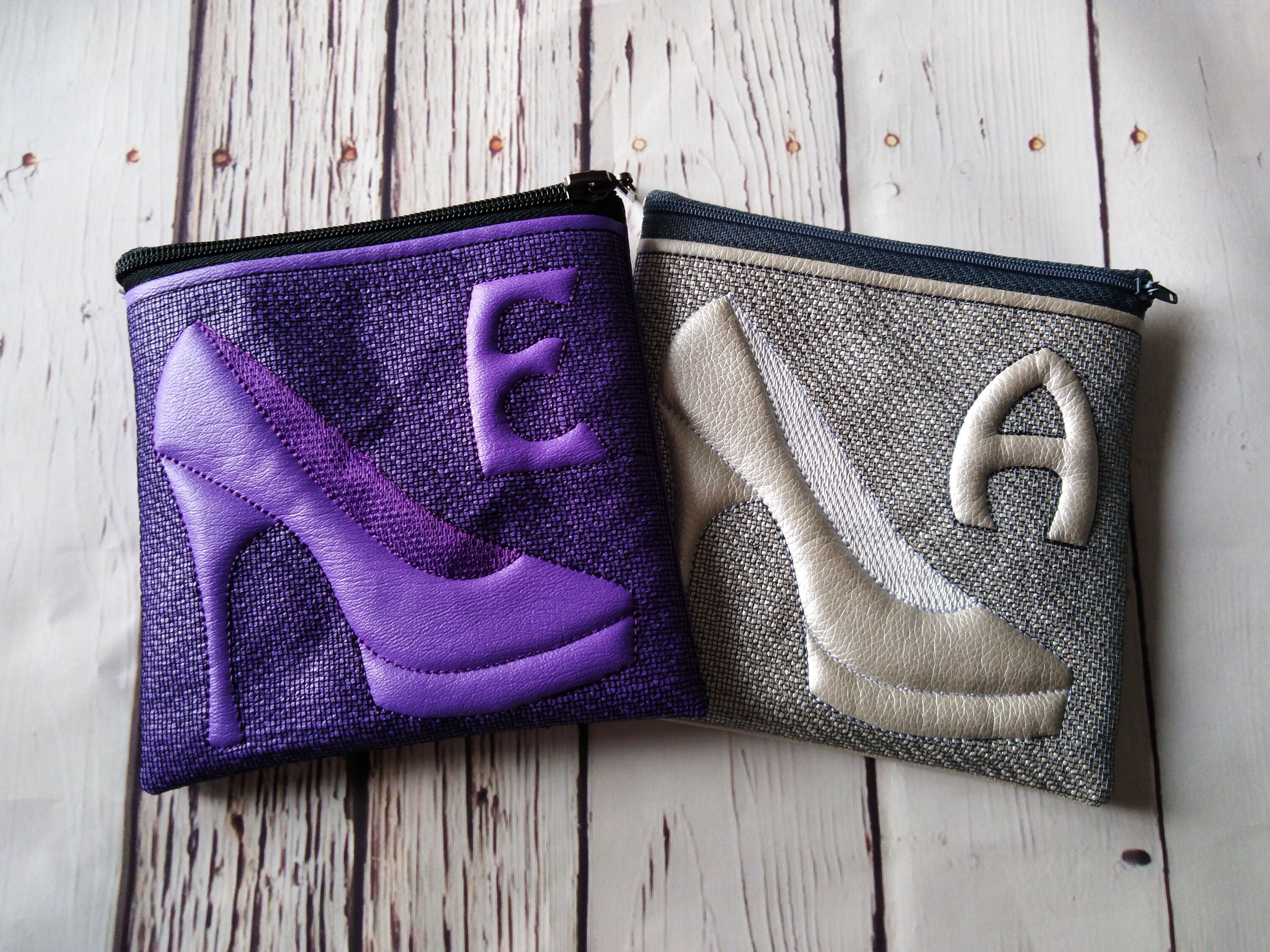 ITH bag pattern Cosmetic bag embroidery designs Shoe and Etsy