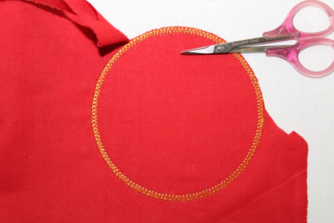 Machine embroidery designs. Circle Applique Design. Etsy