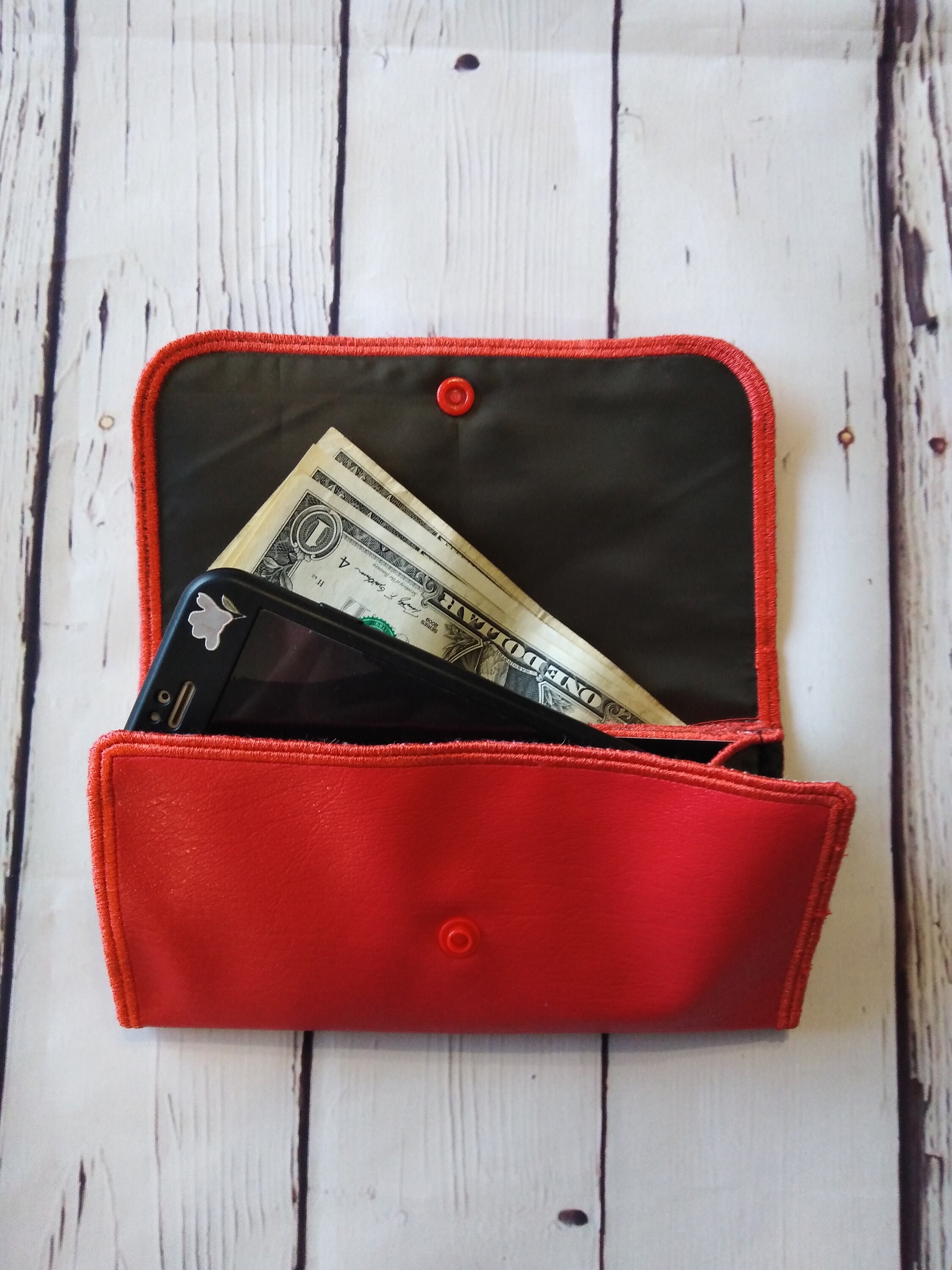 Base Wallet Machine Embroidery Designs in the Hoop Purse Etsy UK