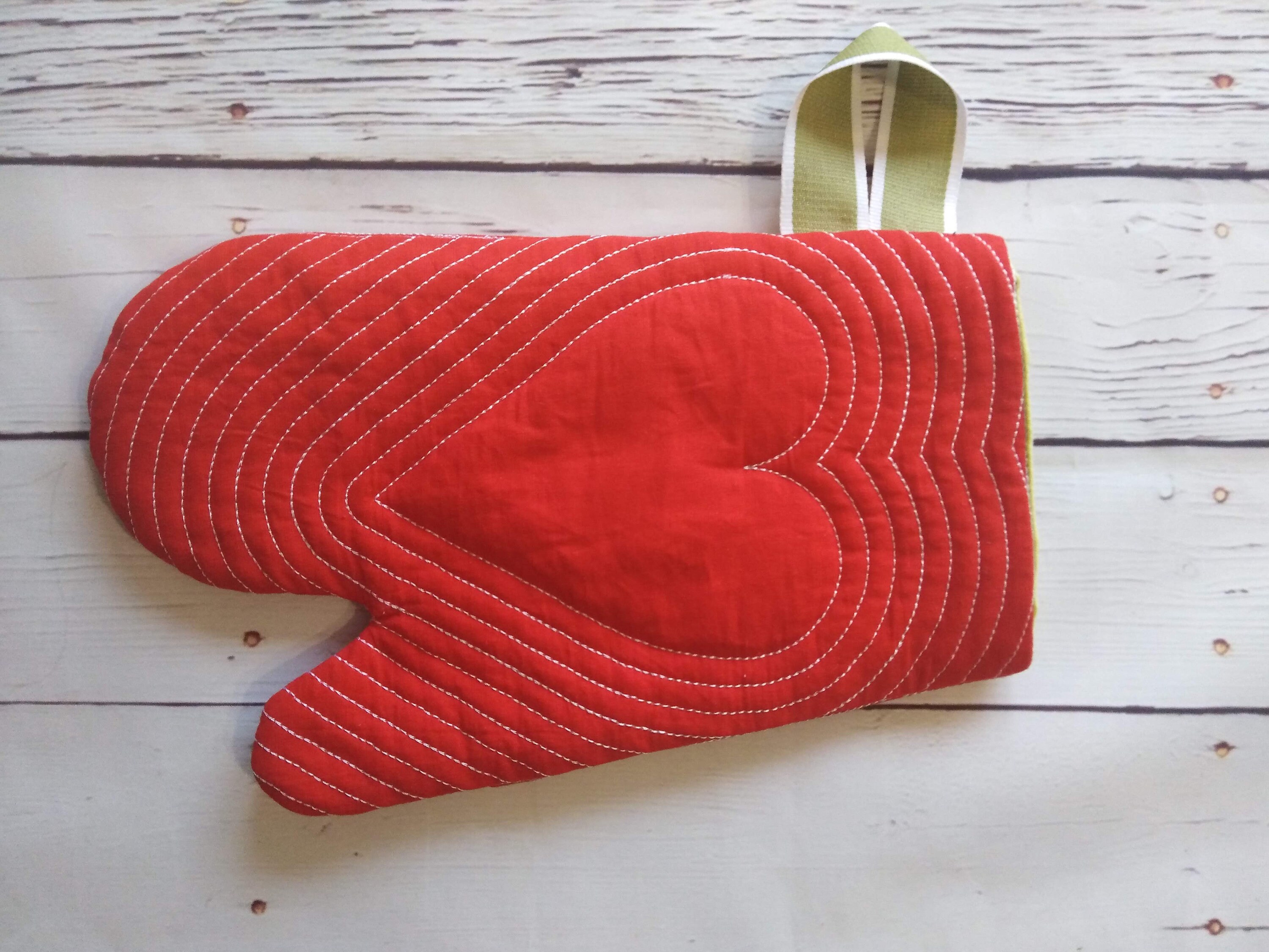 Оven mitt Embroidery designs In the Hoop Potholder Heart Etsy