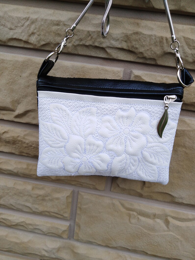 Machine embroidery designs zippered bag travel zip bag Etsy