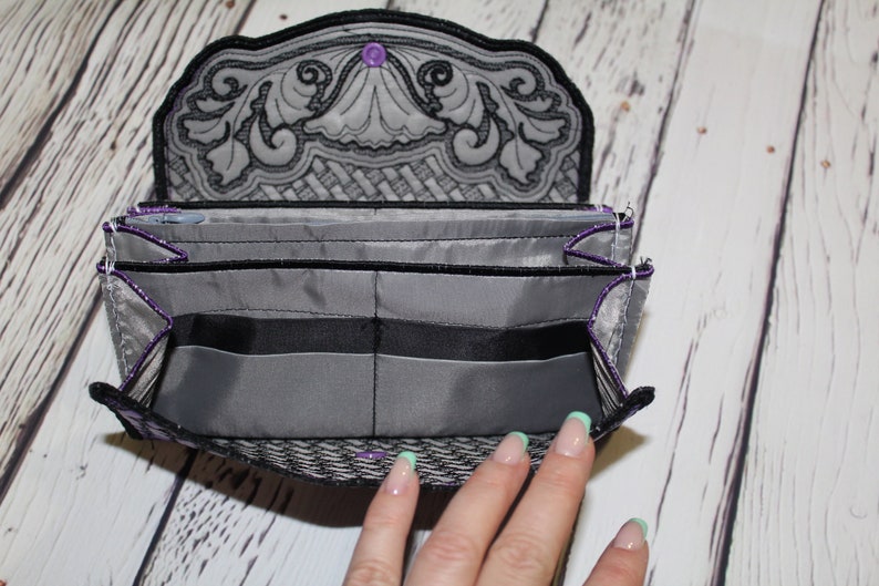 Wallet Machine embroidery designs. In the Hoop purse phone Etsy