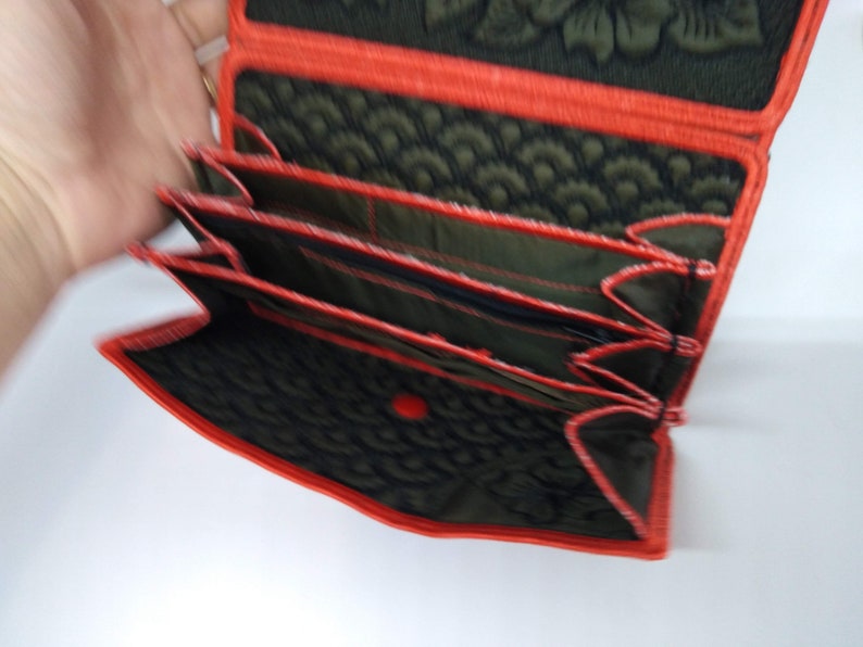 5x7 Wallet embroidery designs. In the Hoop purse Clutch Etsy