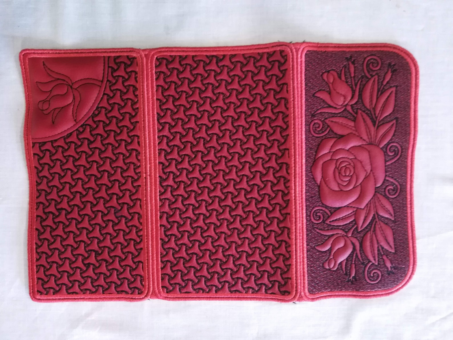 5x7 Wallet embroidery designs. In the Hoop purse Clutch Etsy