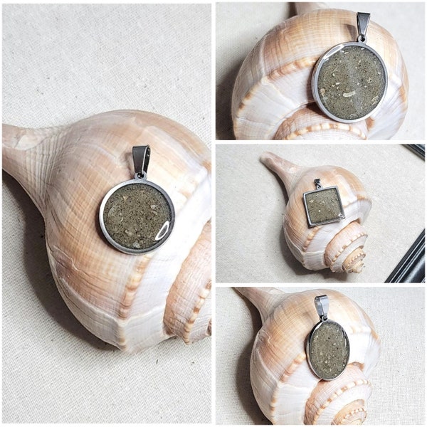 Driftwood Beach Sand Pendants / Necklace - Georgia Jewelry