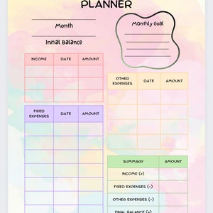 Digital Budget Download