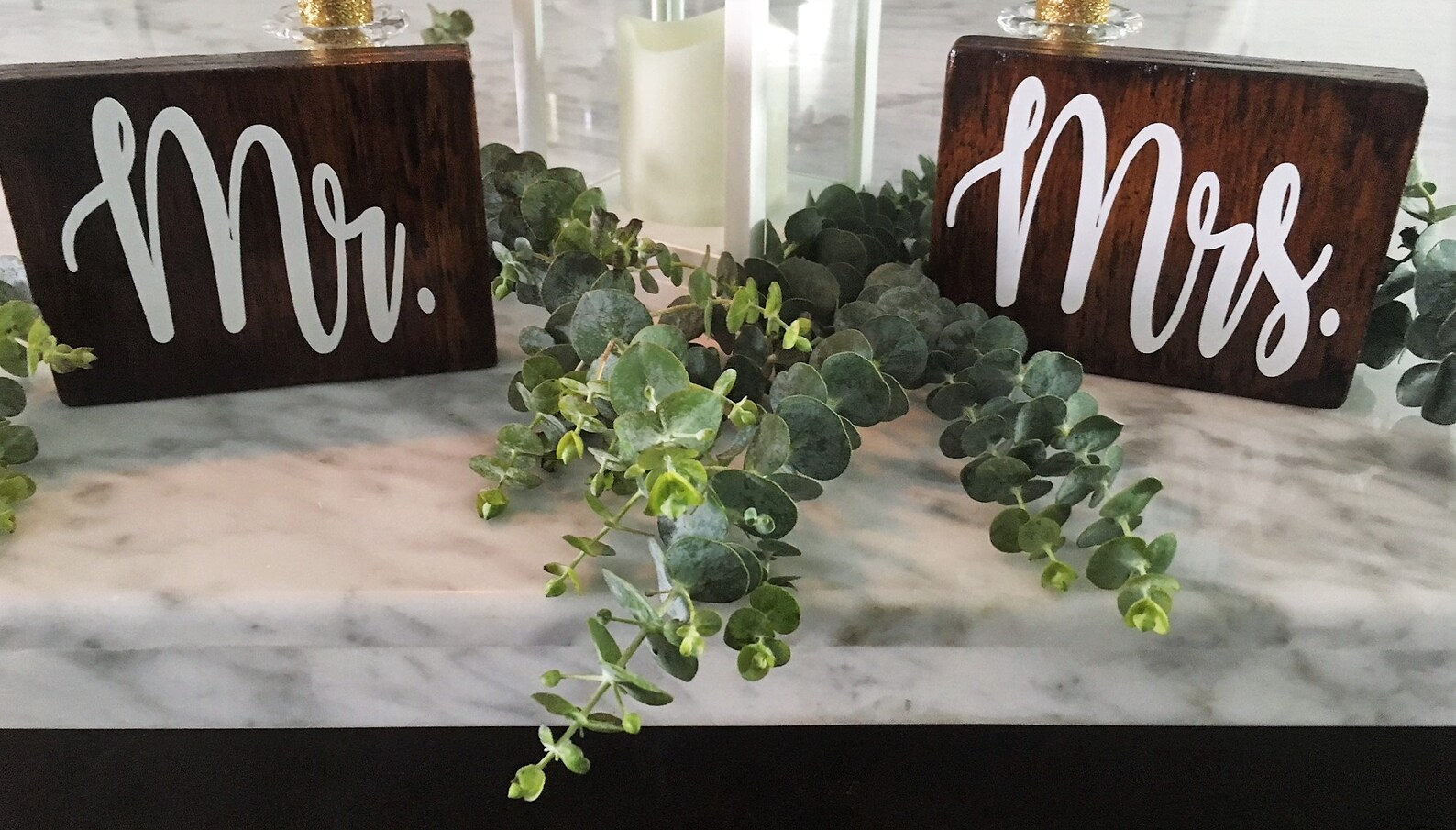 Mr. and Mrs. Wedding Sign Mr. and Mrs. Wood Signs Rustic | Etsy