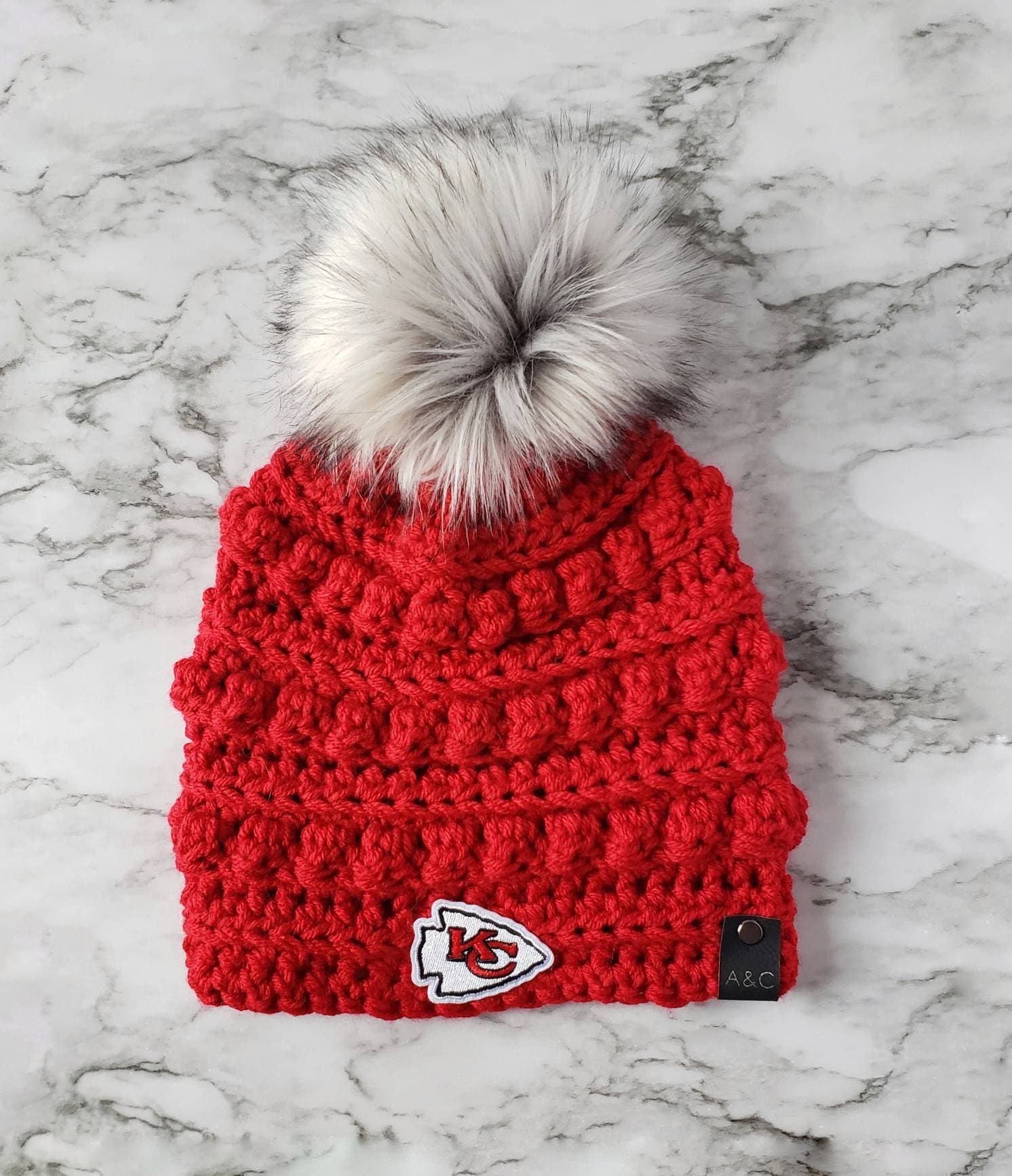 Red Kansas City Chiefs Beanie, Kansas 