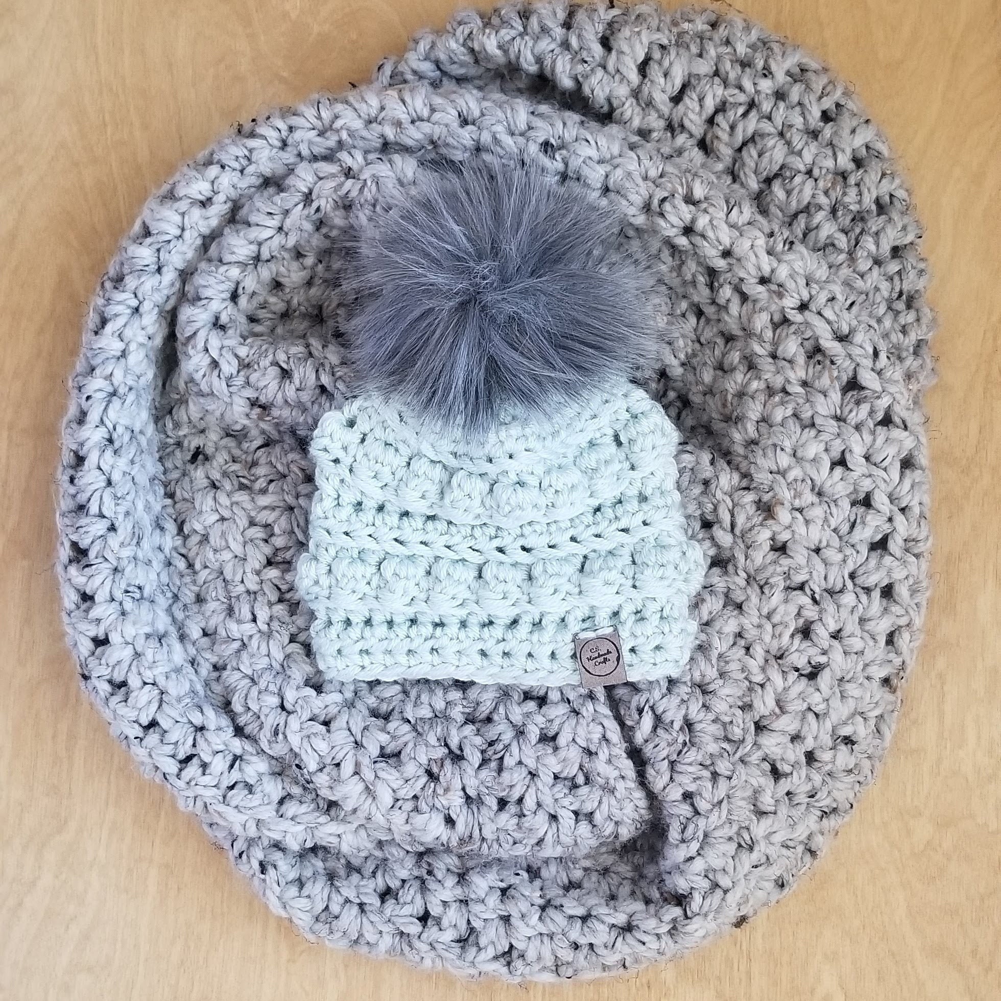 Baby Bobble Beanie Crochet Hat Winter Hat Baby Hat Etsy