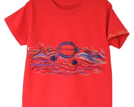 Mixed T-shirt - girl/boy - 3-4 years old