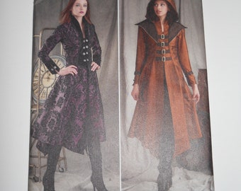 Arkivestry Couture Steam Punk Misses Jacket Simplicity 8769 H5 (6-14) or R5 (14-22) New Sewing Pattern, Fantasy Cosplay, Victorian, Military
