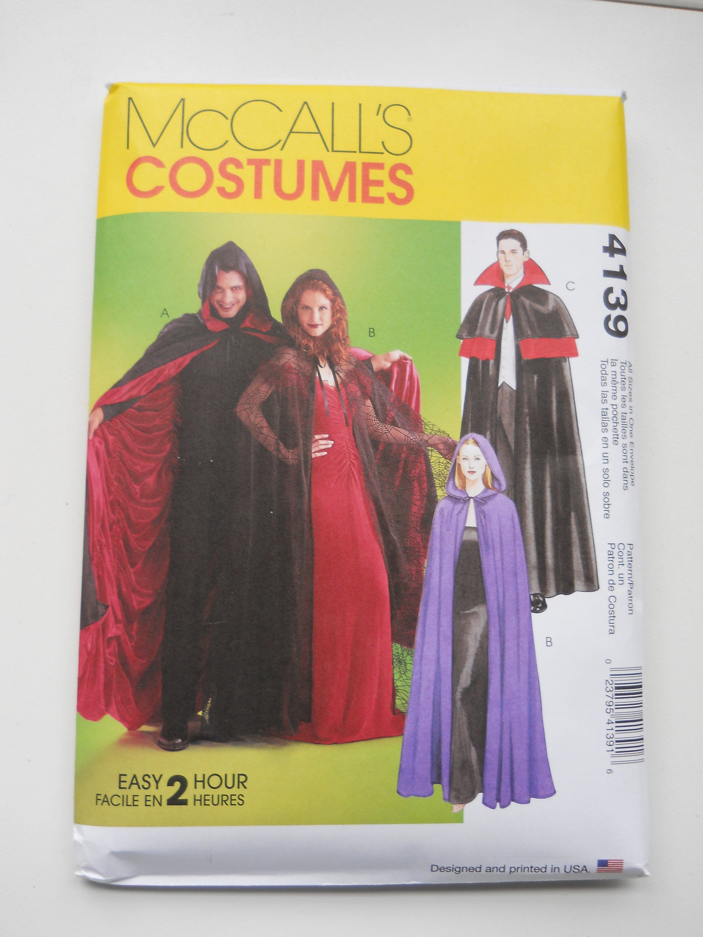  McCall's 8868 Sewing Pattern Childrens 2 Hour Costumes Cowboy &  Indians Size 7-8 : Arts, Crafts & Sewing