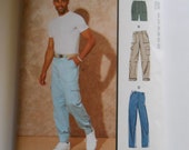 2022 Teen Men 39 s Extended Size Pants McCall 39 s M8264 R11425 AA (34-42) or BB (44-52) Sewing Pattern for Cargo Pants, Slacks, Shorts Zipper Fly