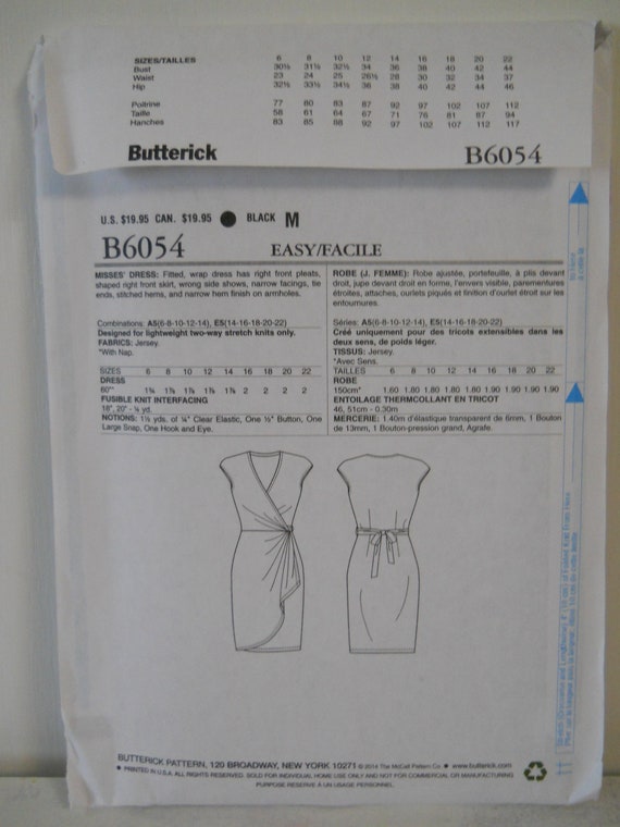 Easy Maggy London Butterick B6054 A5 6 