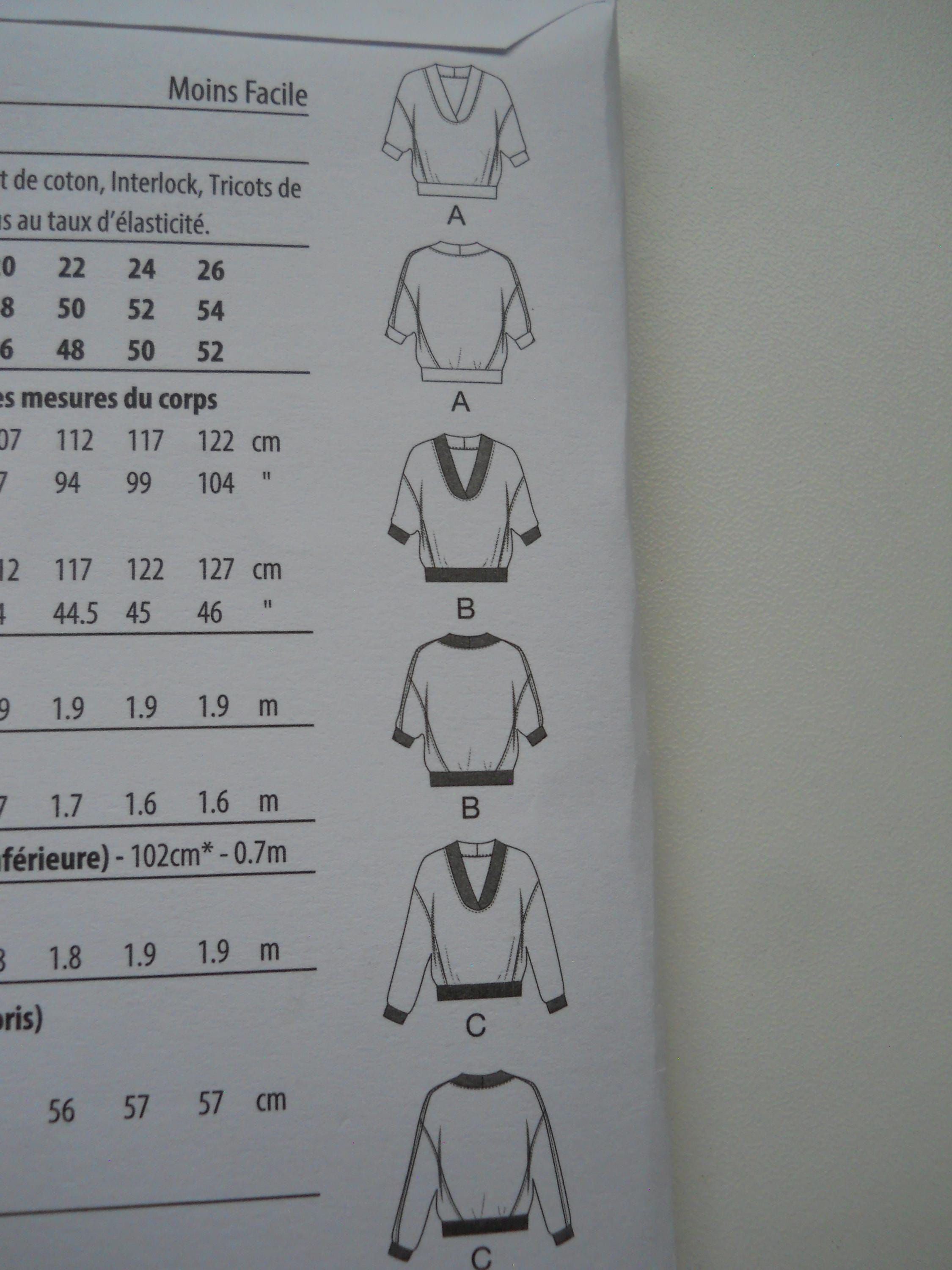 Palmer/pletsch Knit Blouson V-neck Tops Butterick B6996 K5 (8-16) or Y5 ...