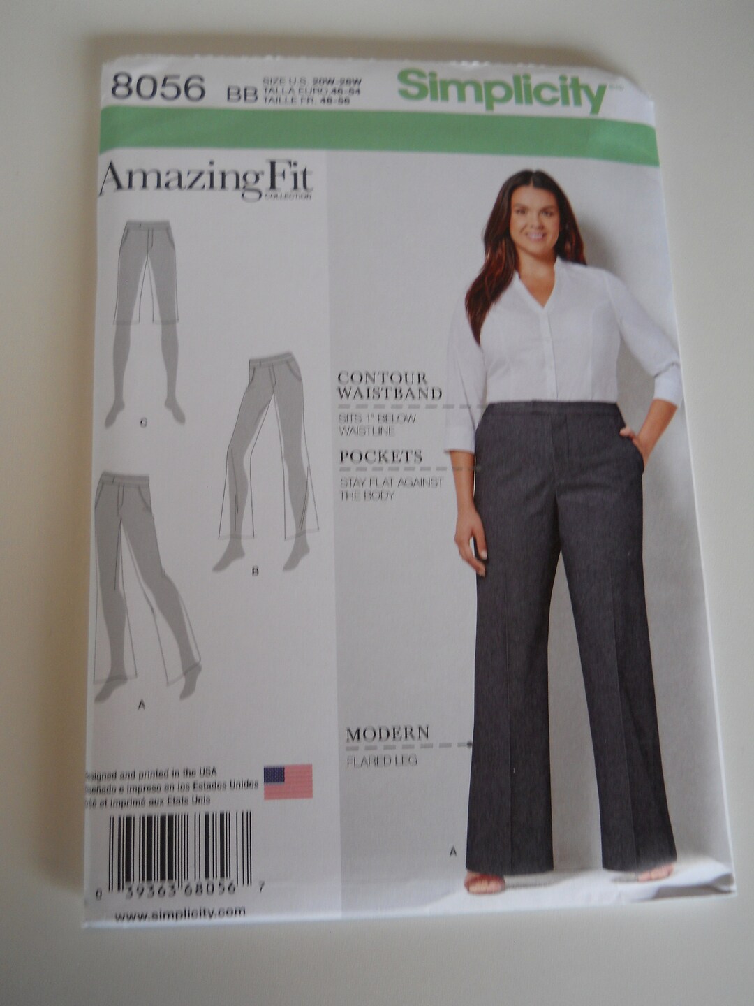 Easy Sewing Pattern for Womens Pants, Wide Leg Pants, Palazzo Pants,  Culottes, Mccalls 7131, Size 8-16 and 16-24, Uncut and FF 