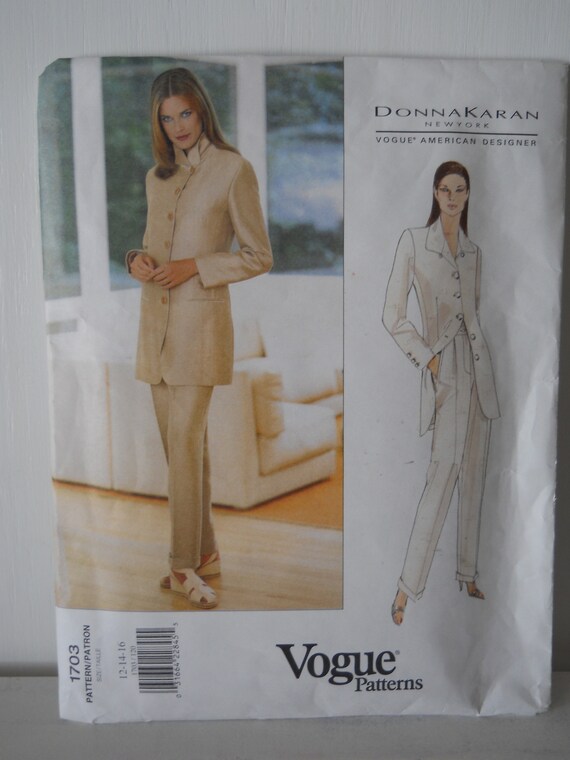 Donna karan suit cheap