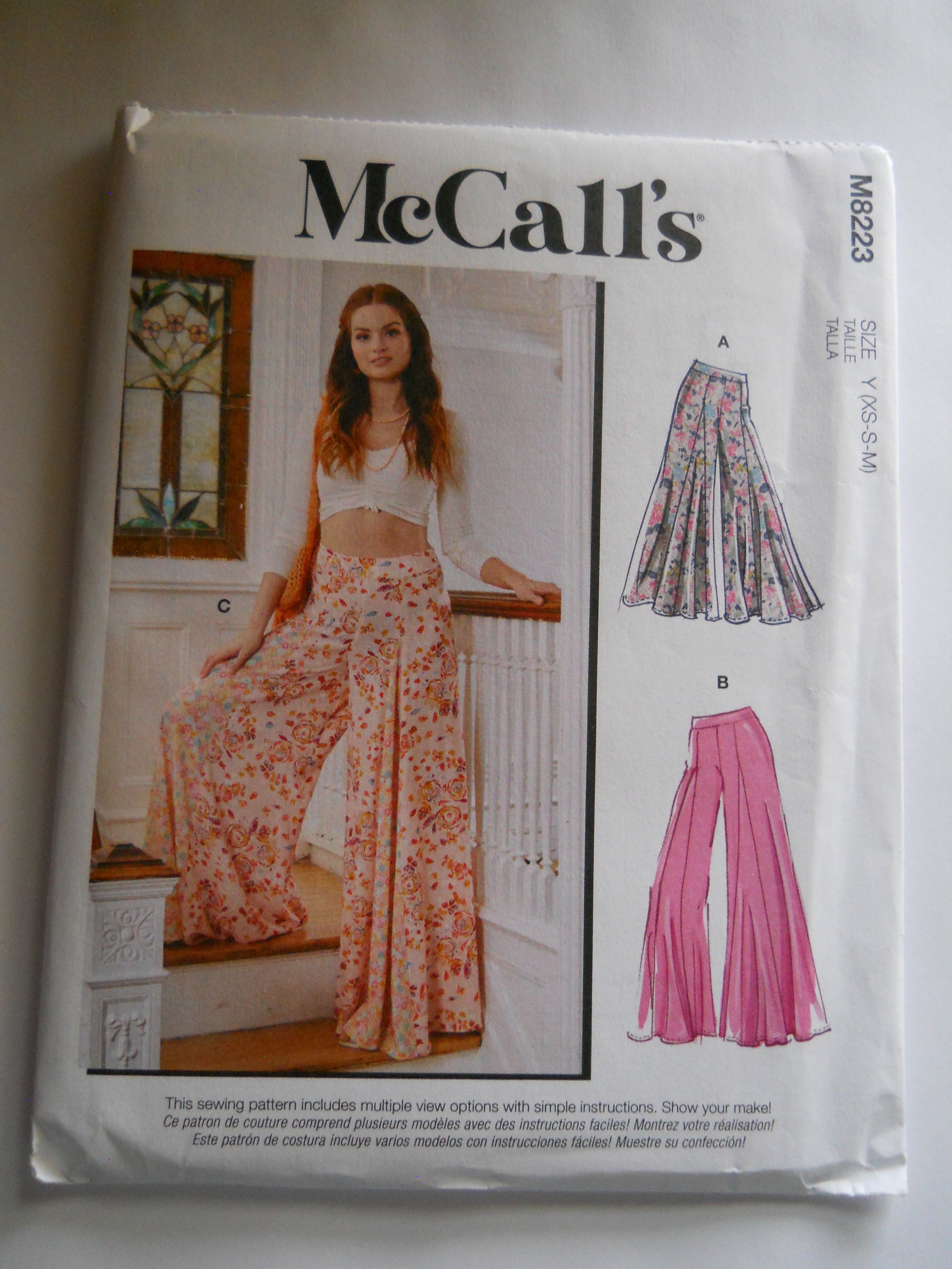 Maxi skirt pants pattern hotsell