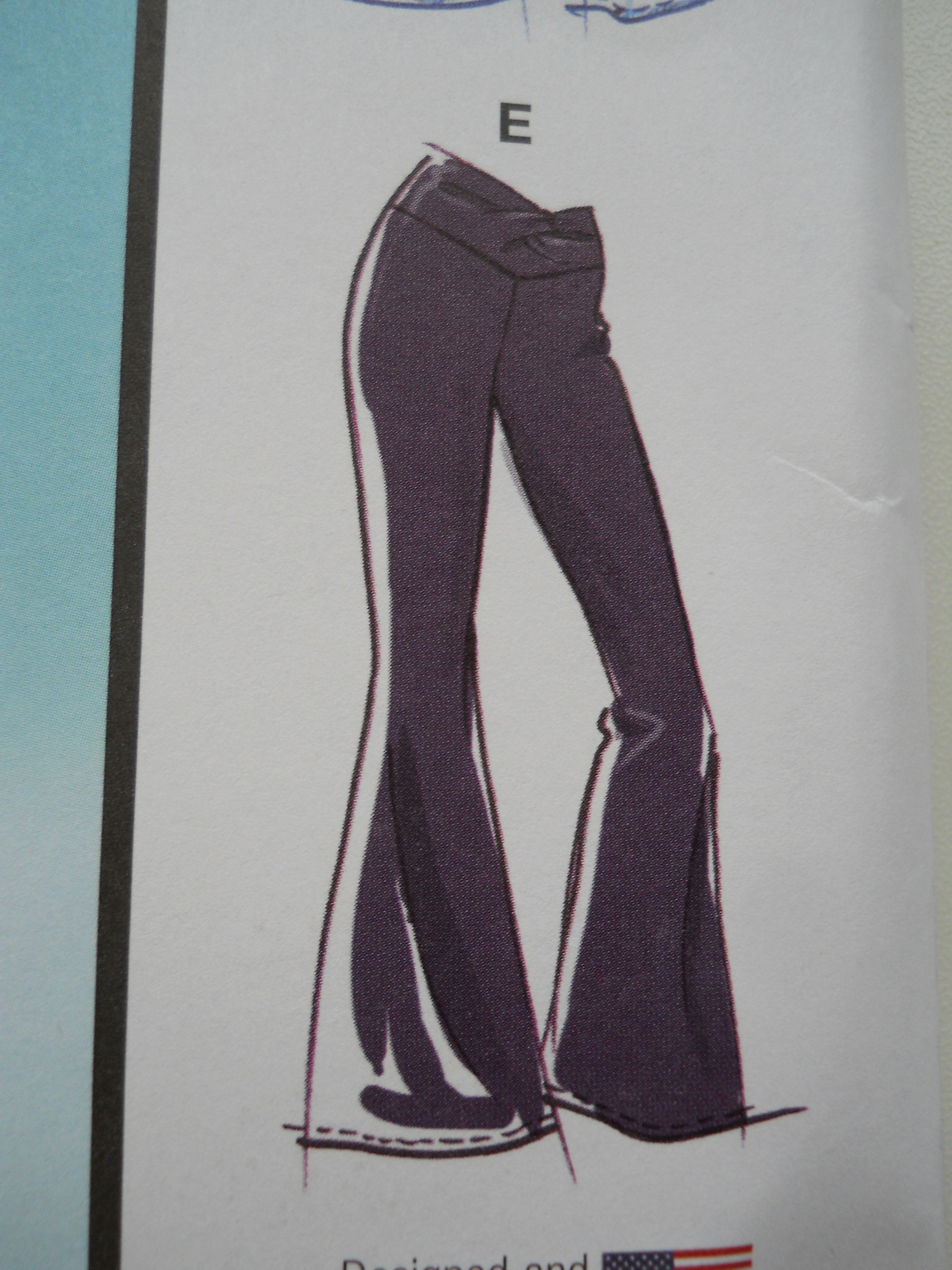 Athletic Wear Mccall's M8368 A XS-XL New Sewing Pattern, Crop Top