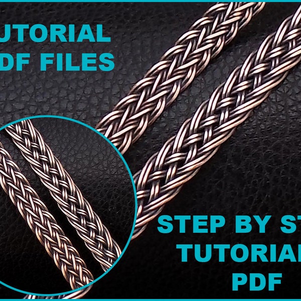 PDF Files Instant Download wire braiding techniques tutorials, braiding with wire pattern tutorial PDF books | No : 17 + 22