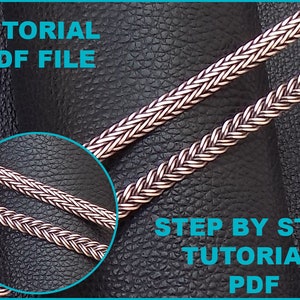 PDF Files Instant Download wire braiding techniques tutorials how to make lesson, braiding with wire pattern tutorial pdf | No : 8 + 9